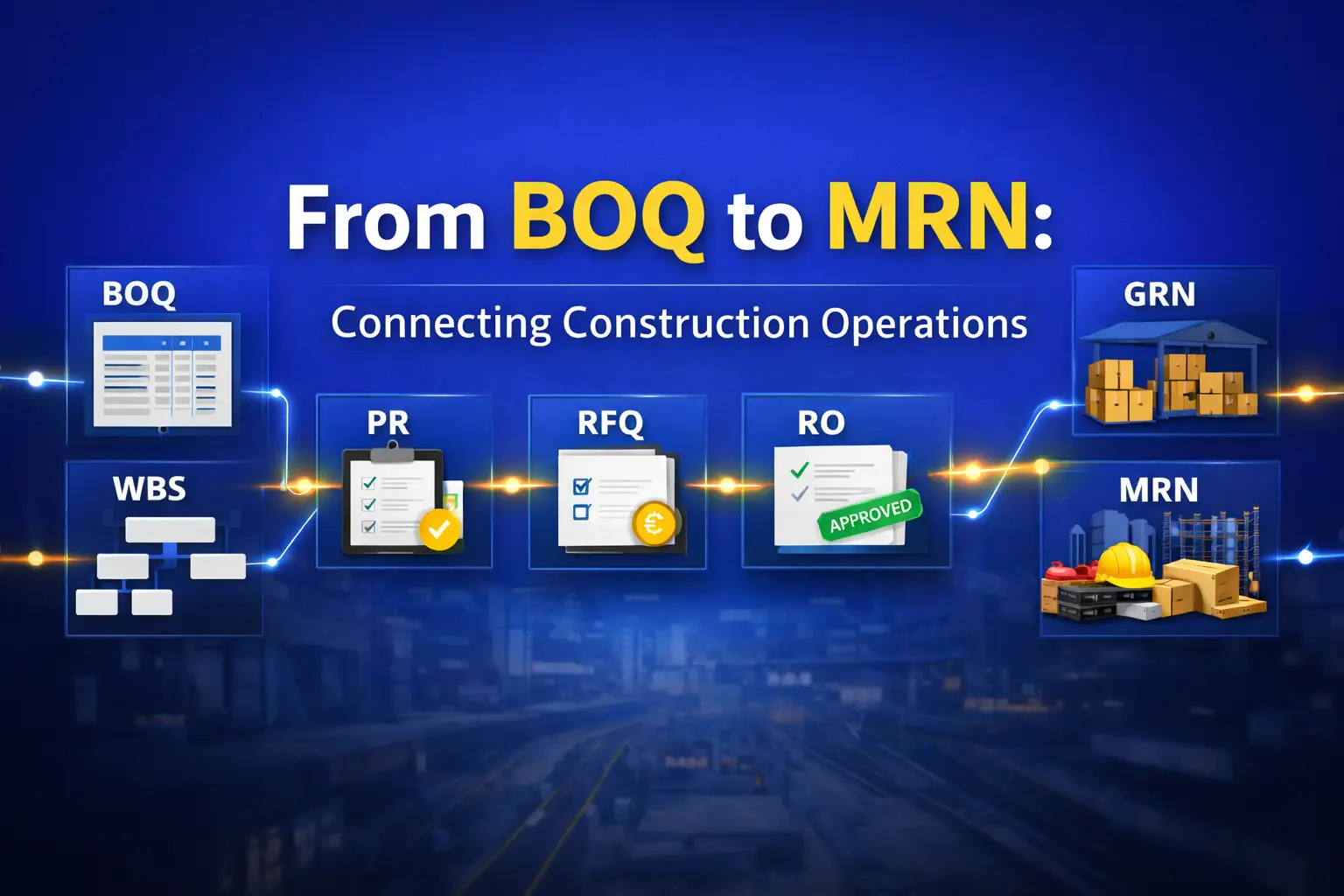 Why Construction Operations Break Between BOQ and MRN